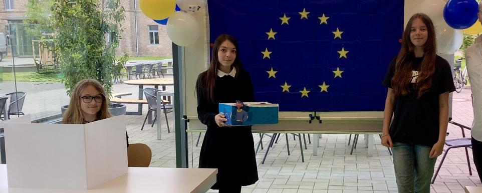 Europawahl 2024 - U16-Wahl an der USH